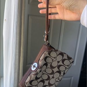 Vintage Coach Wrist Wallet